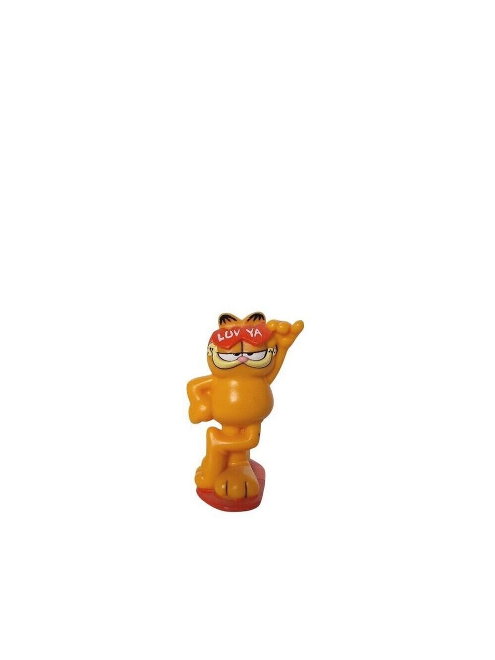Vintage Garfield Valentines Day Paws Figurine 2 Inch